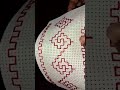 hand embroidery #easy method #running stitch #trending ❤️🤗