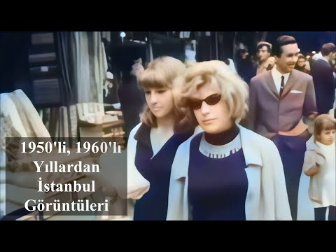 1950'li, 1960'lı Yıllardan İstanbul Görüntüleri Eşliğinde Ulaşım ve Tramvaylar! #eskiistanbul