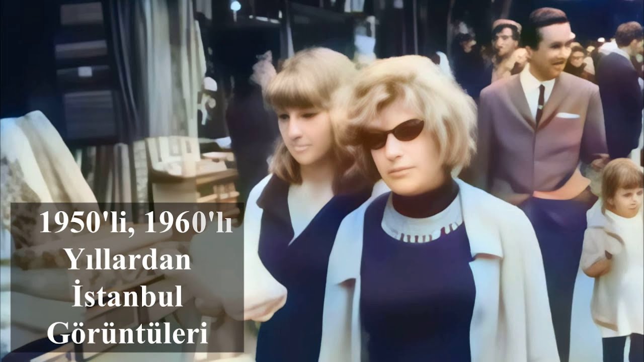 1950'li, 1960'lı Yıllardan İstanbul Görüntüleri Eşliğinde Ulaşım ve Tramvaylar! #eskiistanbul