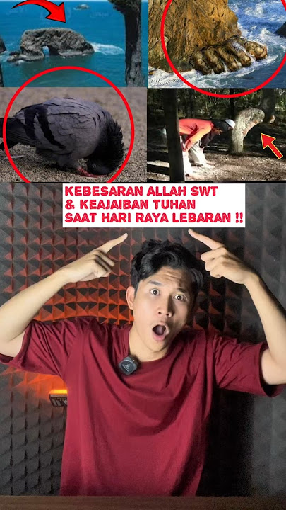 Kebesaran Allah SWT & Keajaiban Saat Hari Raya Lebaran !! #shorts