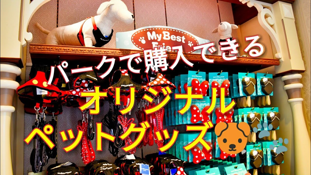パークオリジナル ペットグッズ ホームストア 東京ディズニーランド Tokyo Disneyland New Items Youtube