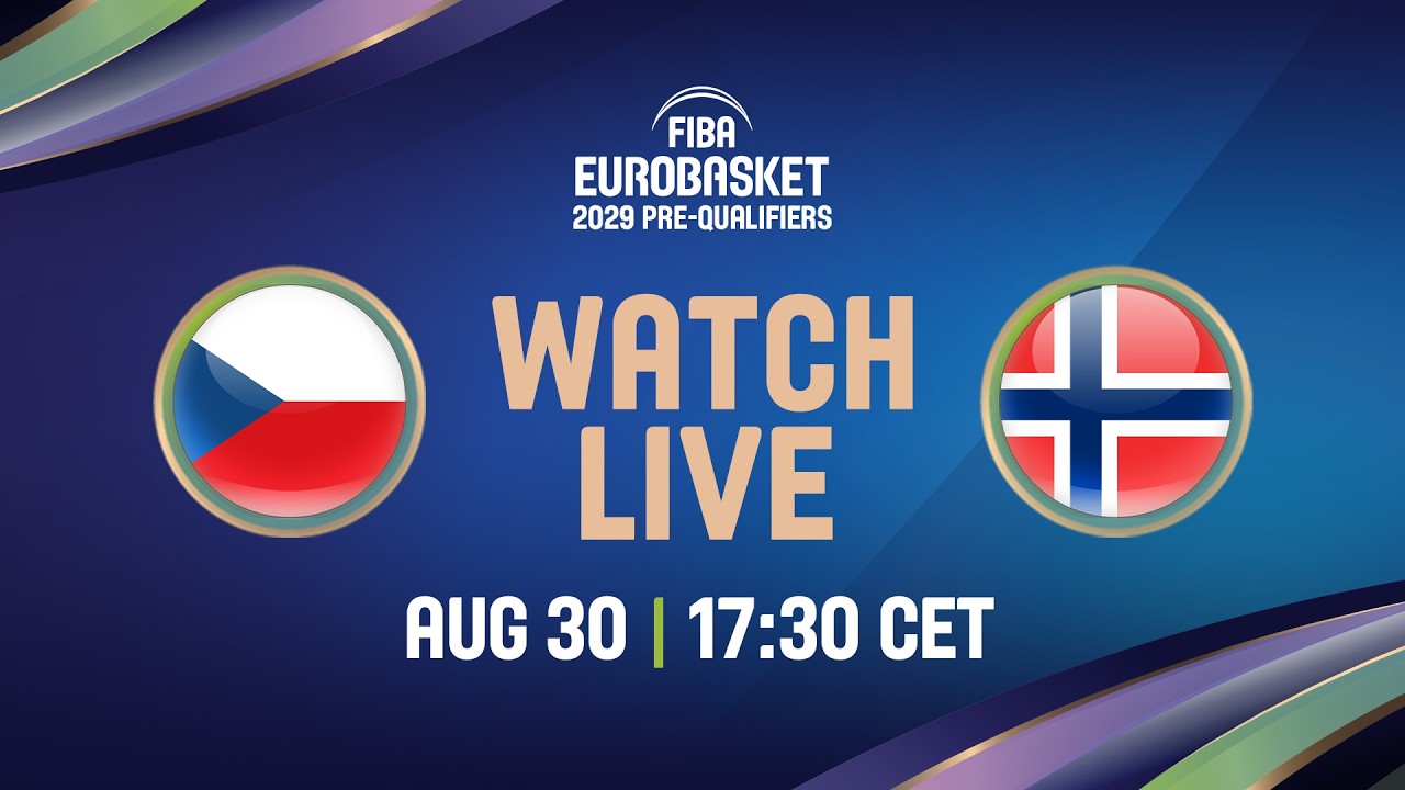 Czechia v Norway | Full Basketball Game | FIBA EuroBasket 2029 Pre-Qualifiers