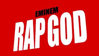 Eminem - Rap God Kinetic Typograpghy