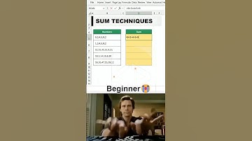Master the SUM Function in Excel! ➕💡 | Fast & Easy Technique