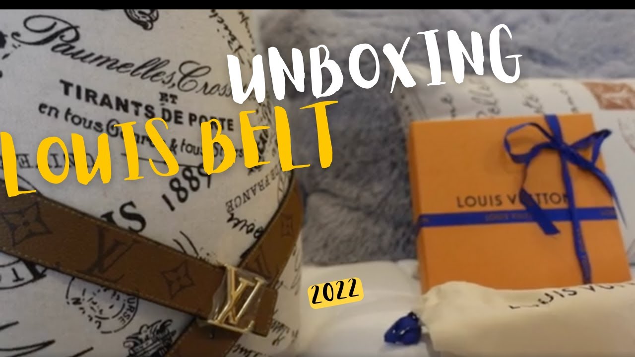 Louis Vuitton LV Premium Belt Unboxing 