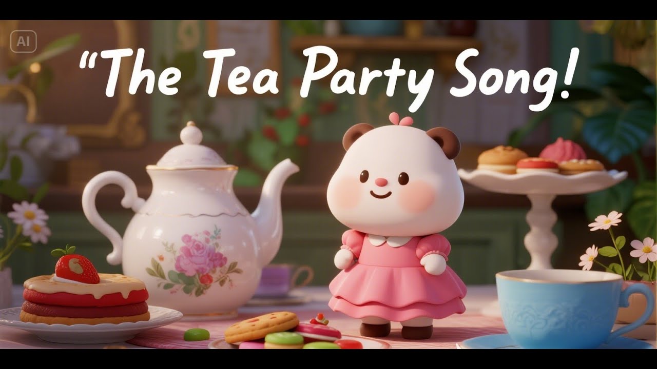 The Tea Party Song!  | Nursery Rhymes | Kid's Songs | Children's Songs