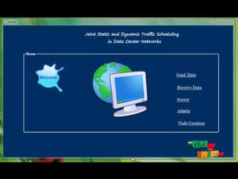 Joint Static and Dynamic Traffic Scheduling in Data Center Networks | Final Year Projects 2016