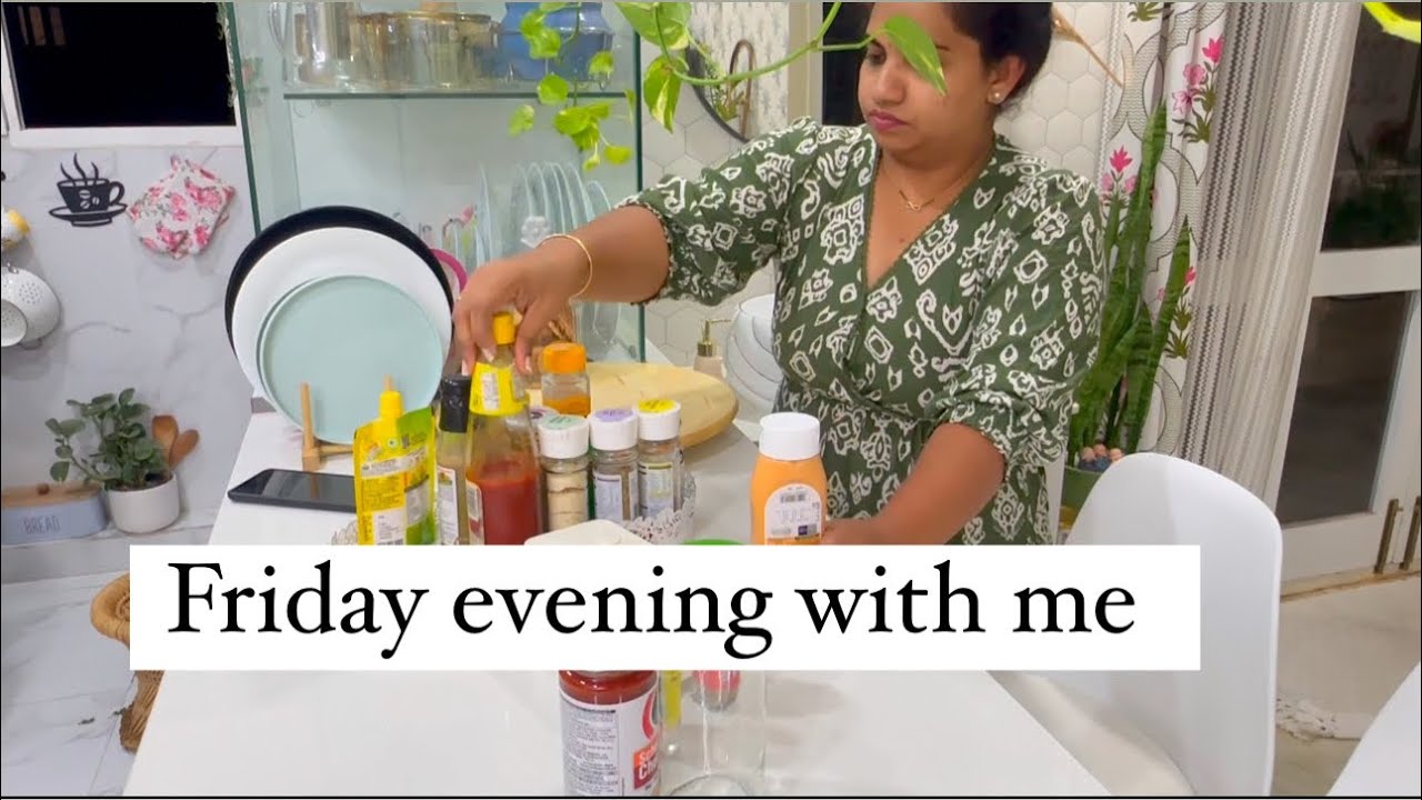 Friday evening with me || refilling the grocery || tomato chicken recipe || a day in life vlog