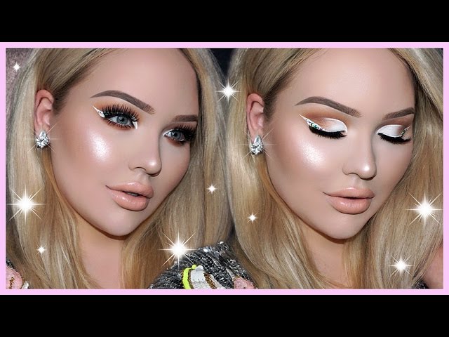 Prom Makeup Tutorial White Cut Crease