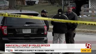 Man fatally shot by police officer in Lafayette, Indiana
