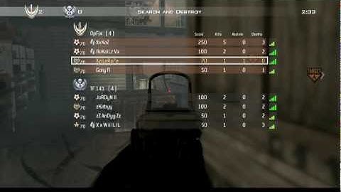 MW2 - GB Hardcore SnD on Scrapyard - XziLeRa7e