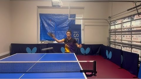 Hong Lin - Backhand Loop Transition