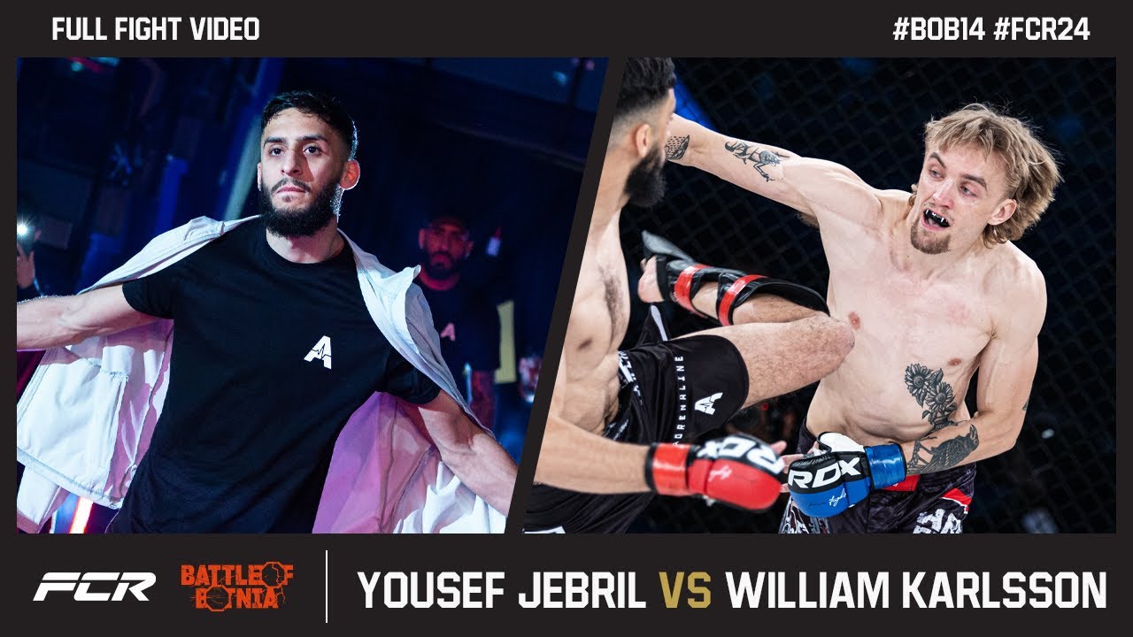 Yousef Jebril vs William Karlsson | FULL FIGHT | FCR 24 x BOB14