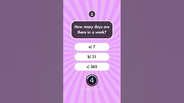 General Knowledge Quiz Part 64