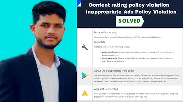 Content rating and Inappropriate Ads Policy Violation Solved Children Policy android app