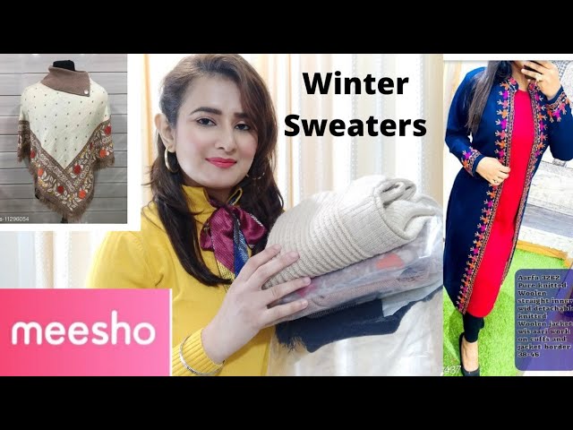 MEESHO Winter Sweaters for Women / SWATI BHAMBRA 