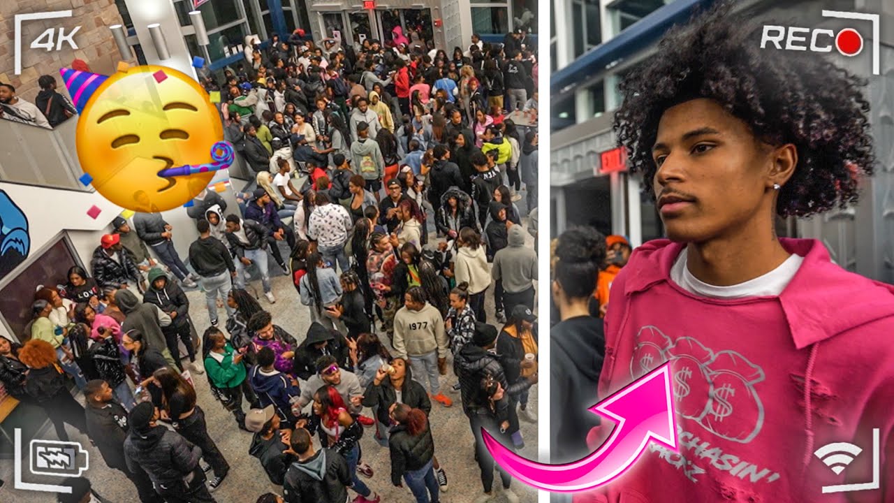 I WENT TO A COLLEGE PARTY 😬 | PT 1