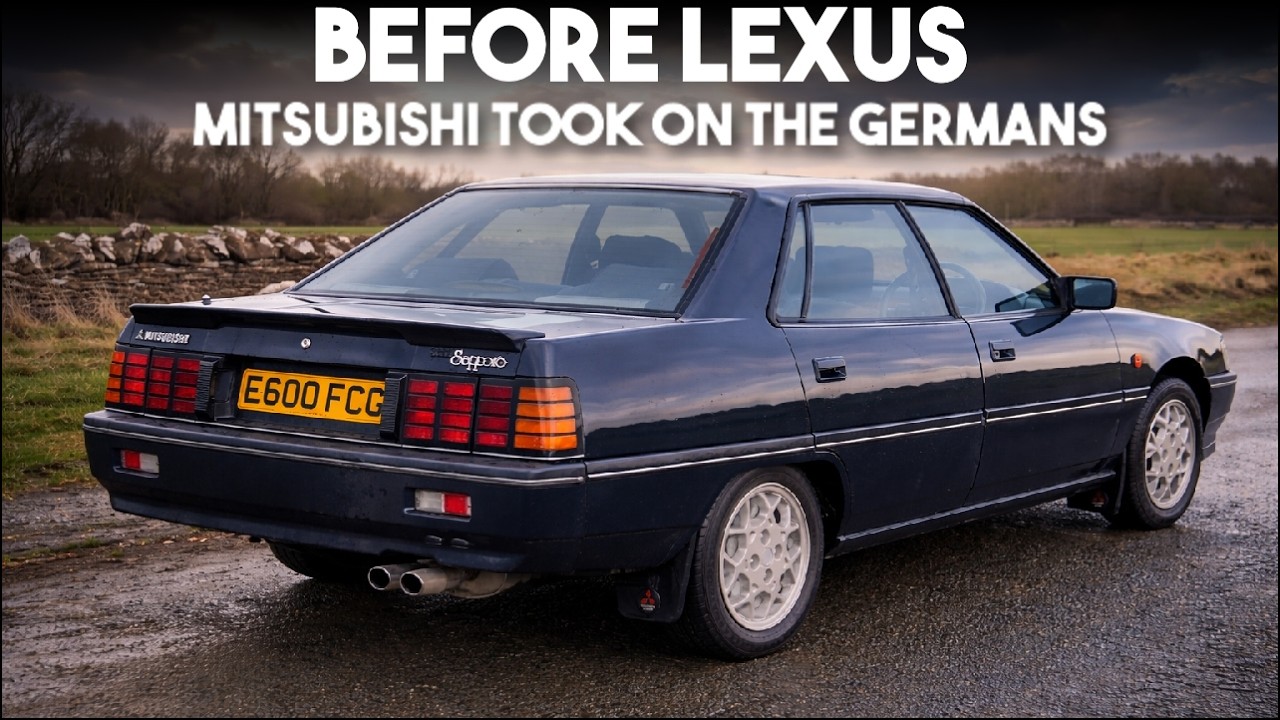 When Japan Tried to Take on BMW and Mercedes - Mitsubishi Galant Sapporo 1988