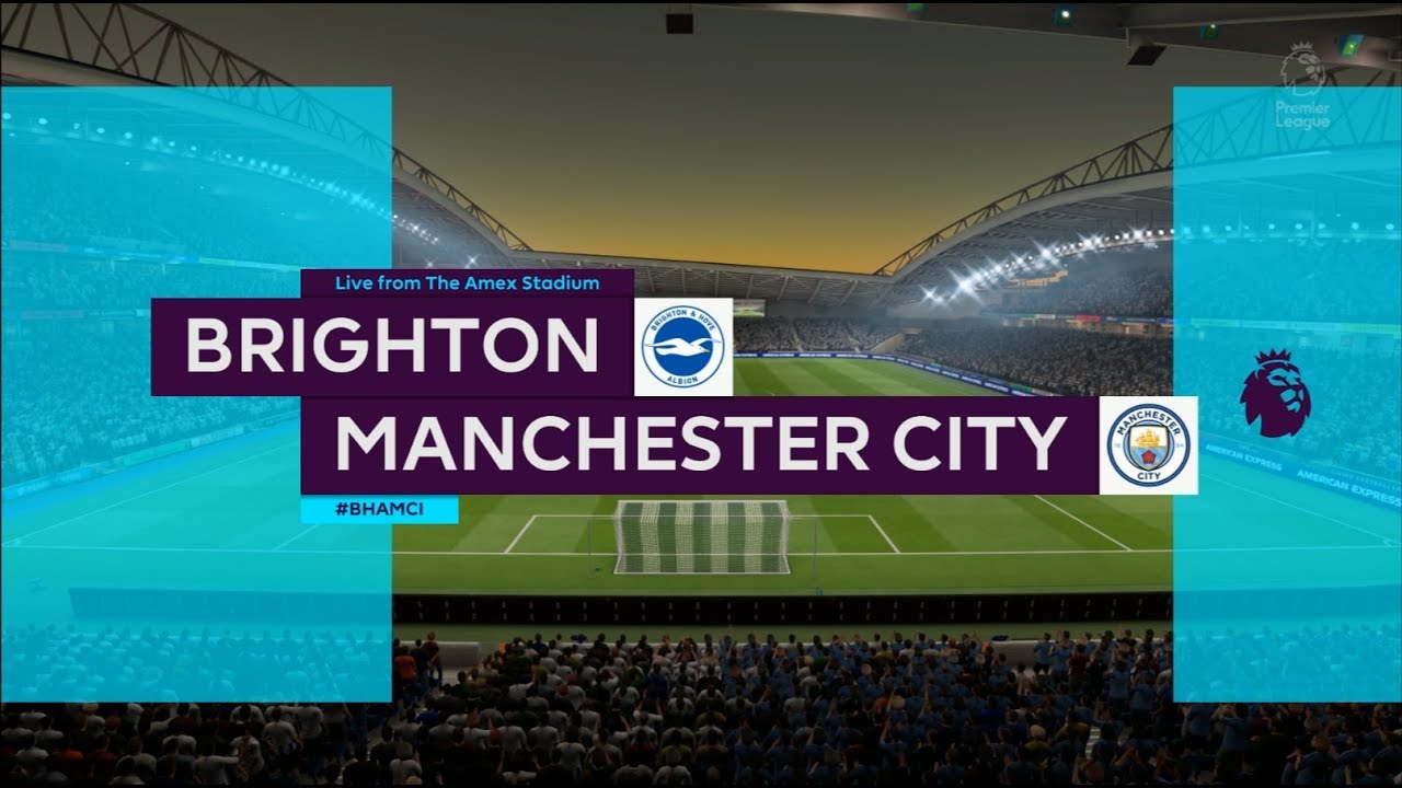 Brighton VS Manchester City|| premier league 2019|| HD Gameplay|| Fifa 19|| Highlights||