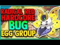 Pokemon radical red 41 hardcore but i only use bug egg group pokemon