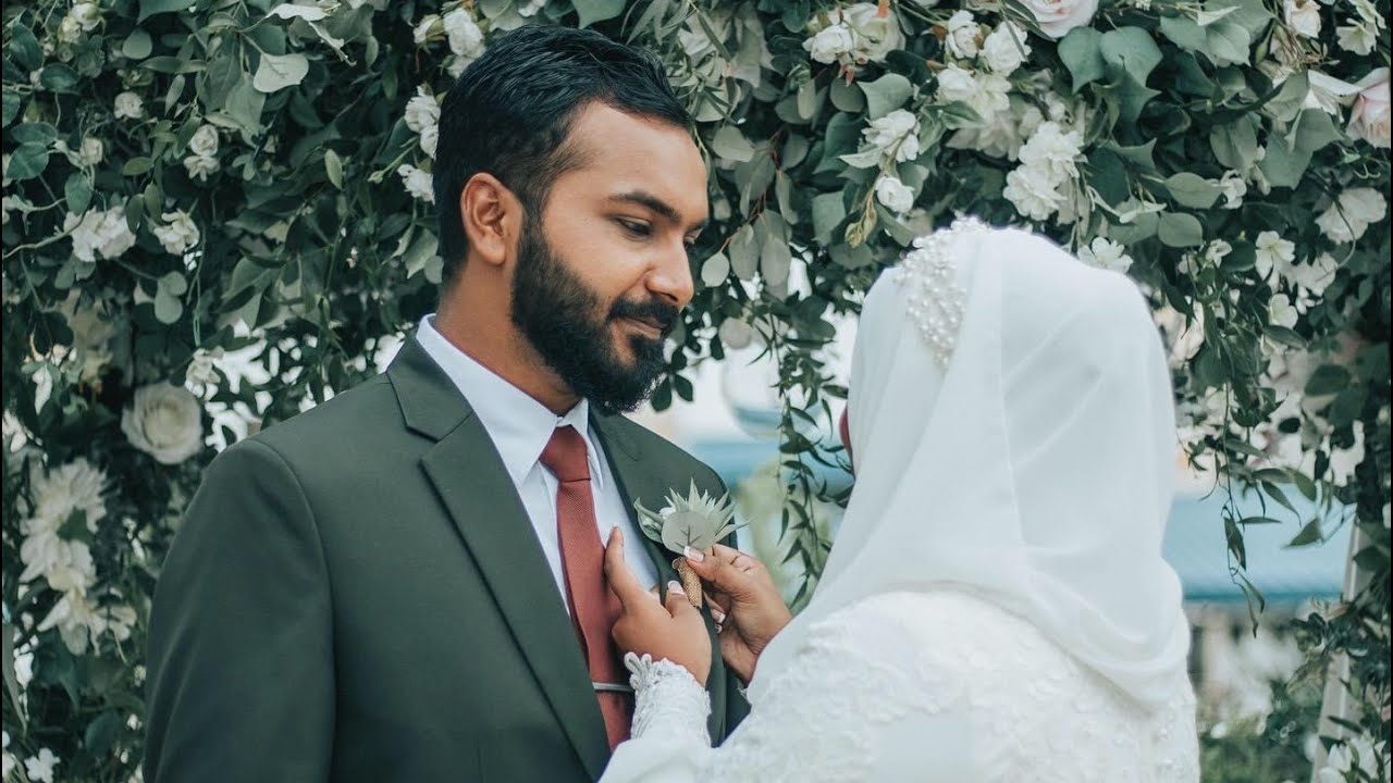Shamma & Rayyan Wedding at male', Maldives