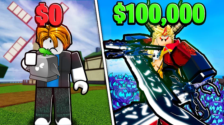 I Spent $100,000 to Beat Blox Fruits