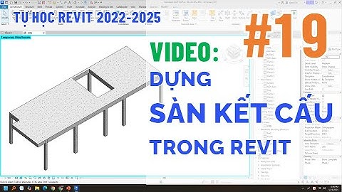 Tạo và dựng Sàn kết cấu trong Revit 2025
