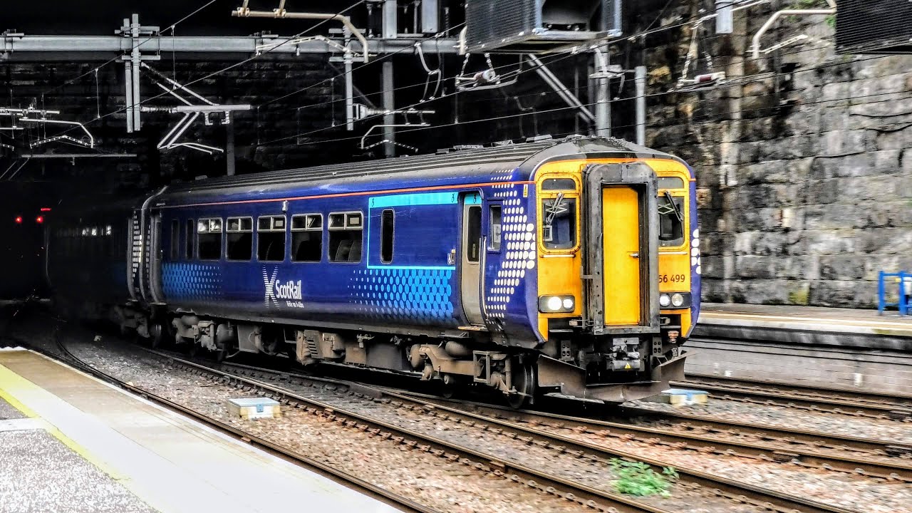 Trains at Glasgow Queen Street Station | 16/05/2024