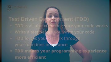 Mentive Minutes | Test Driven Development (TDD) vs Behavior Driven Development (BDD)