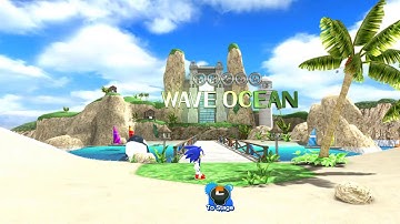 Sonic 06 Generations Mod Wave Ocean Modern, Mach speed section, and classic Sonic