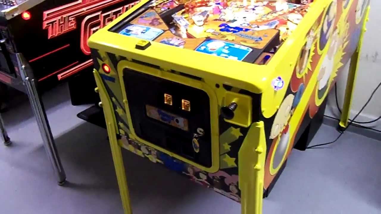 Family Guy Pinball Powder Coating video YouTube