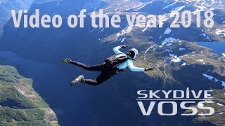 Video of the year 2018 Skydive Voss