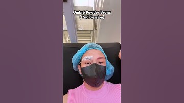 Ombré Powder Brows (second session) #microblading