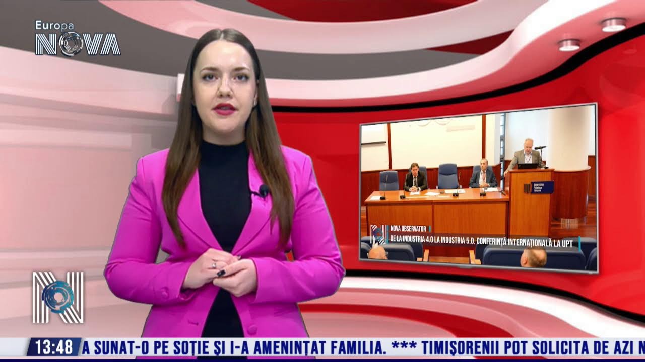 ÎN DIRECT - Știrile orei 13:30 - 08.05.2025 - Tele Europa Nova Timișoara ÎN DIRECT - Știrile orei 13:30 - 08.05.2025 - Tele Europa Nova Timișoara