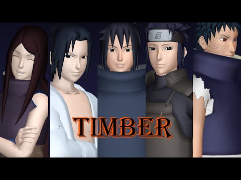 [MMD Naruto] Uchiha's clan - Timber Xfor مأمون محمدX