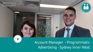 Account Manager - Programmatic Advertising - Sydney Inner West
