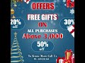 Christmas Offers ! Sale ! Deals ! @chennaimusicals  #santahomecoming #chennaimusicals #sales #offers
