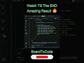 Amazing Analog Clock Using HTML CSS JavaScript 🔥 #shorts #boardtocode #coding