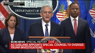 BREAKING: Attorney General Garland Appoints Special Counsel To Oversee Trump Investigation