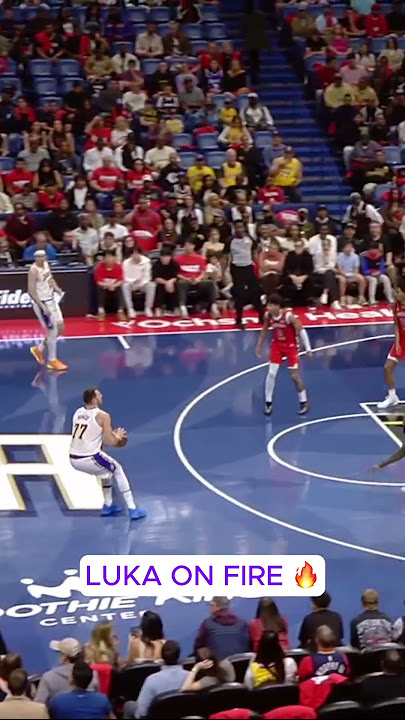 LUKA HEAT CHECK FROM DEEP 🔥🔥 #NBAAustralia #NBAHighlights #LukaDoncic