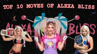 TOP 10 MOVES OF ALEXA BLISS