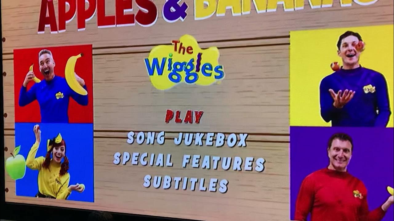The Wiggles Apple and Banana DVD Menu walkthrough YouTube