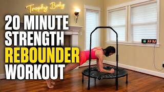 20-Min Rebounder Workout for Full Body Toning | At-Home Routine