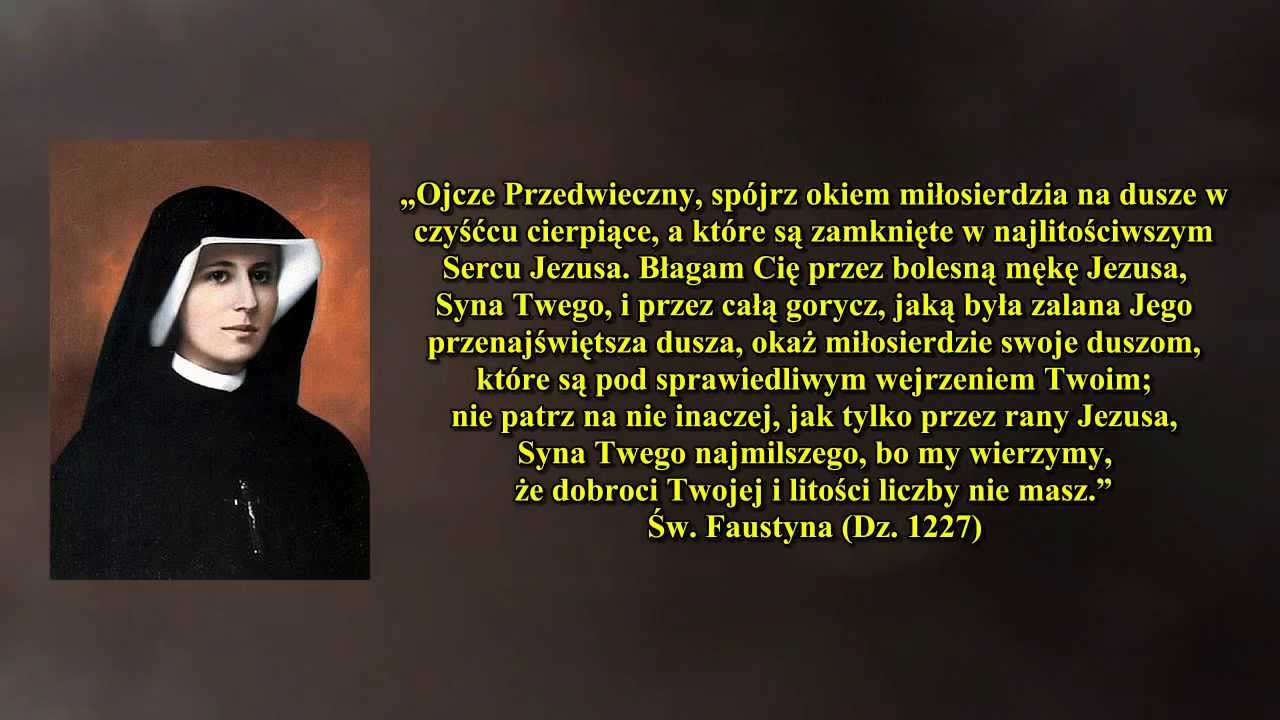 Sprawdzian Religia 1 Technikum Sw Faustyna
