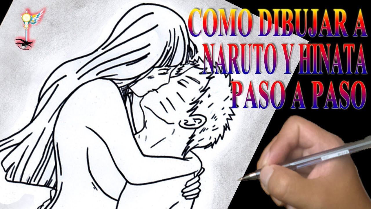 COMO DIBUJAR A NARUTO Y HINATA PASO A PASO - YouTube