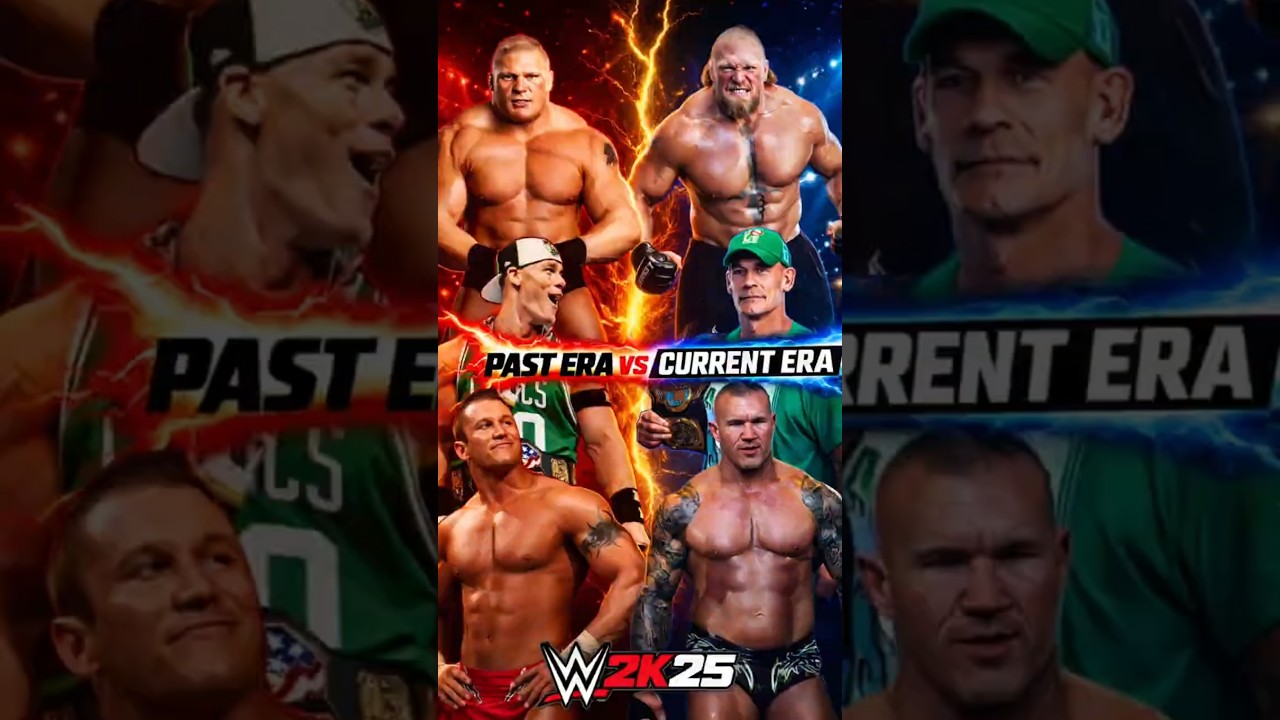 PAST ERA vs CURRENT ERA 😈 | WWE 2K 
