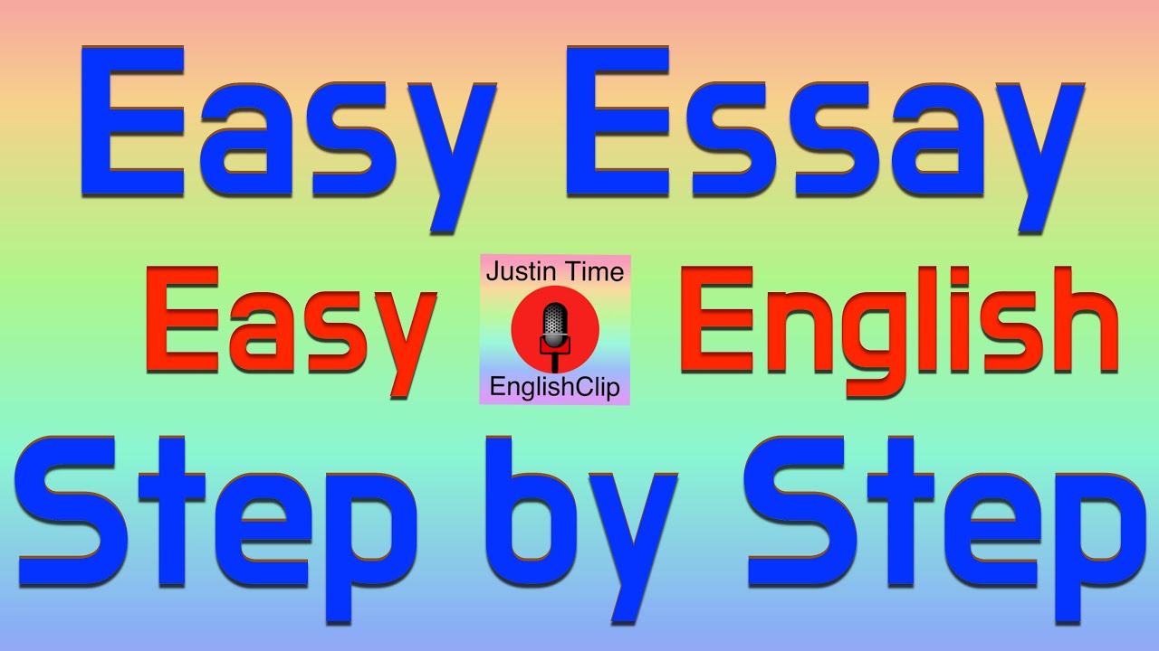 how to write an essay example