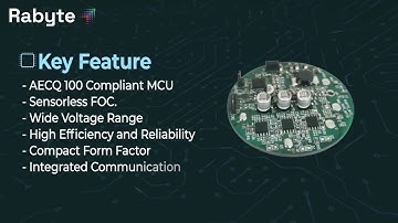 100W High-Efficiency BLDC Inverter for Automotive Pumps | Sensorless FOC | AEC-Q100 Design