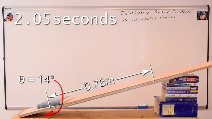 Introductory Kinetic Friction on an Incline Problem