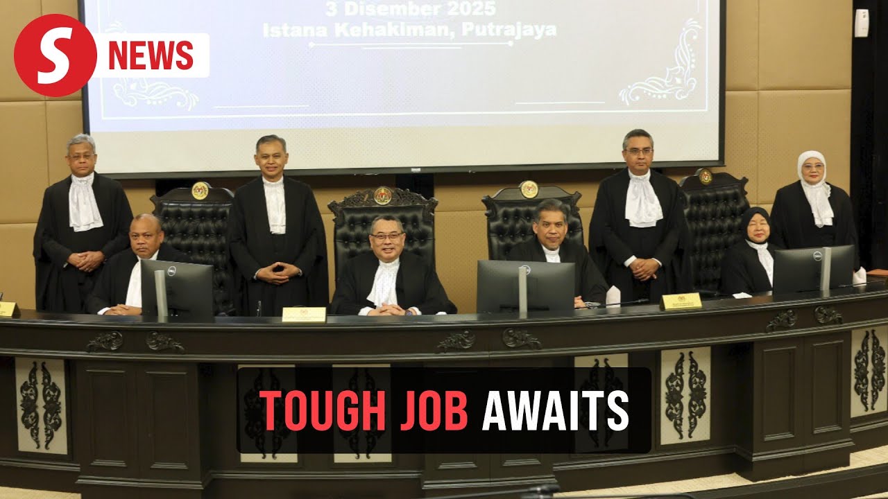 New Chief Judge of Malaya: It's a tough job but I've got to do it